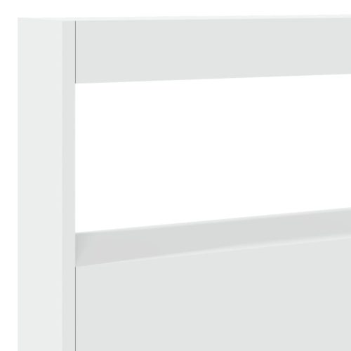  fehér áthidalószekrény LED-világítással 140 x 17 x 102 cm