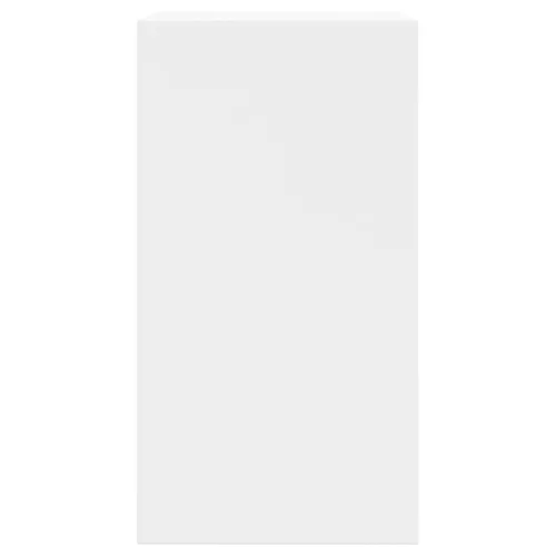  fehér szerelt fa cipőszekrény 60 x 34 x 63,5 cm