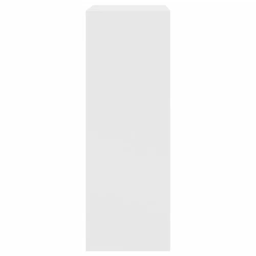  fehér szerelt fa cipőszekrény 60 x 34 x 96,5 cm