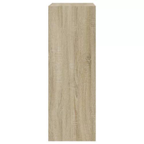  sonoma tölgy színű szerelt fa cipőszekrény 60 x 34 x 96,5 cm