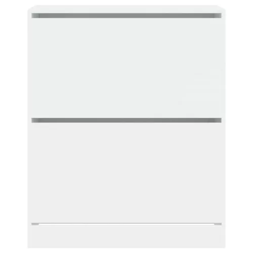  fehér szerelt fa cipőszekrény 80 x 34 x 96,5 cm