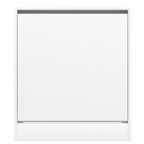  fehér szerelt fa cipőszekrény 60 x 42 x 69 cm