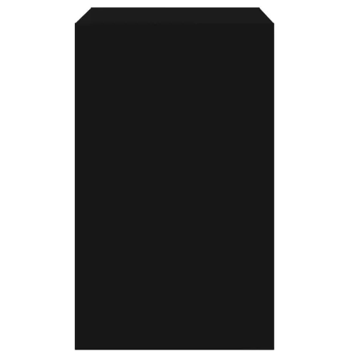  fekete szerelt fa cipőszekrény 60 x 42 x 69 cm