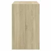  sonoma tölgy színű szerelt fa cipőszekrény 80x42x69 cm