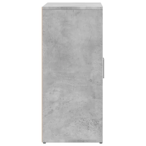  betonszürke szerelt fa tálalószekrény 60 x 31 x 70 cm