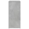  betonszürke szerelt fa tálalószekrény 60 x 31 x 70 cm