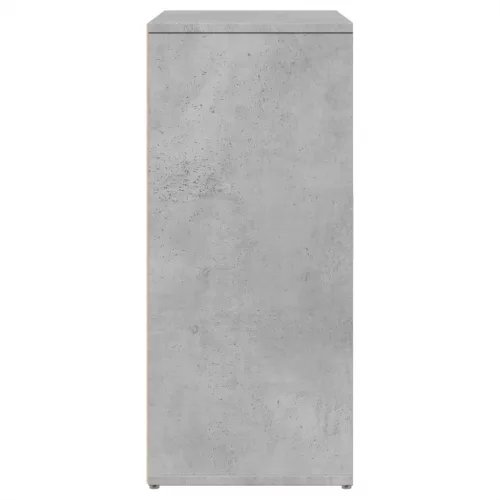  betonszürke szerelt fa tálalószekrény 60 x 31 x 70 cm