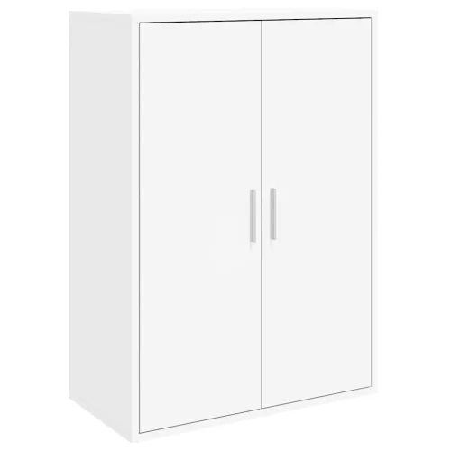  fehér szerelt fa tálalószekrény 60 x 31 x 84 cm