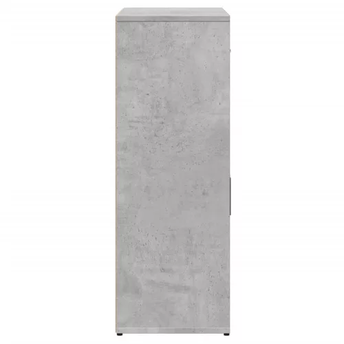  betonszürke szerelt fa tálalószekrény 60 x 30 x 84 cm