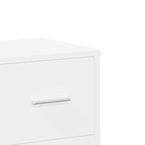  fehér szerelt fa tálalószekrény 60 x 31 x 84 cm