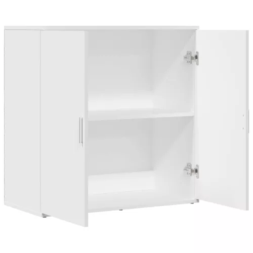  fehér szerelt fa tálalószekrény 79 x 38 x 80 cm