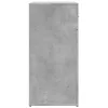  betonszürke szerelt fa tálalószekrény 79 x 38 x 80 cm