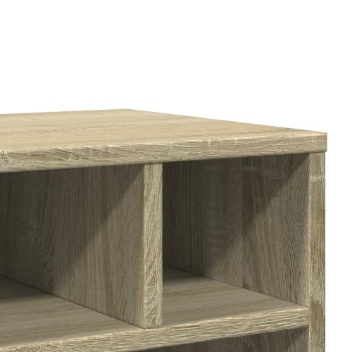  sonoma tölgy színű nyomtatóállvány kerekekkel 41 x 32 x 48 cm