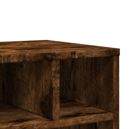  füstös tölgy színű nyomtatóállvány kerekekkel 41 x 32 x 48 cm