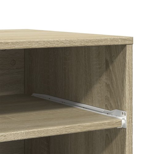  sonoma tölgy színű nyomtatóállvány kerekekkel 60x48x74 cm