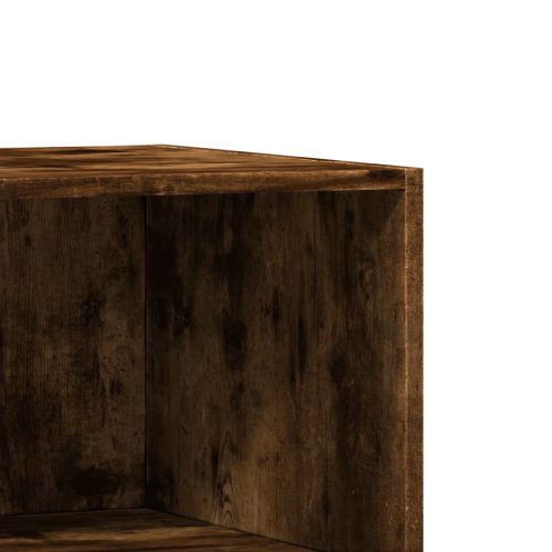  füstös tölgy színű szerelt fa ruhásszekrény 48 x 41 x 102 cm