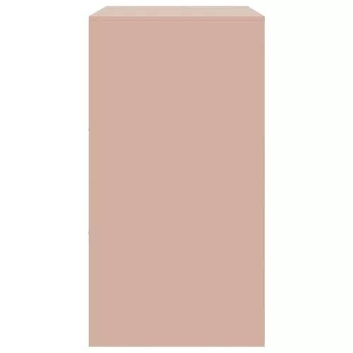  rózsaszín acél tálalószekrény 67 x 39 x 73 cm