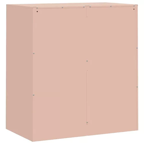  rózsaszín acél tálalószekrény 67 x 39 x 73 cm