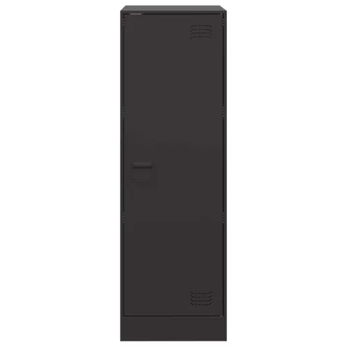  fekete acél tálalószekrény 34,5x39x107 cm