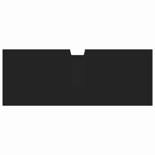  fekete szerelt fa fürdőszobai mosdószekrény 80 x 30 x 60 cm