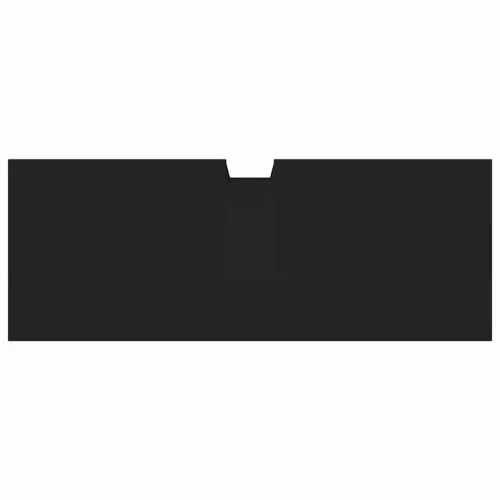  fekete szerelt fa fürdőszobai mosdószekrény 80 x 30 x 60 cm