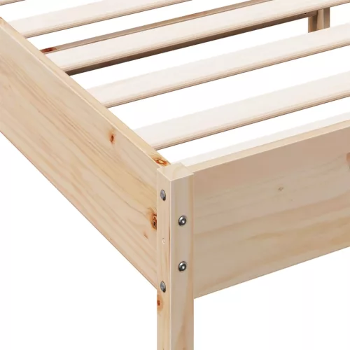  tömör fenyőfa ágy matrac nélkül 75 x 190 cm