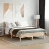  tömör fenyőfa ágy matrac nélkül 135 x 190 cm