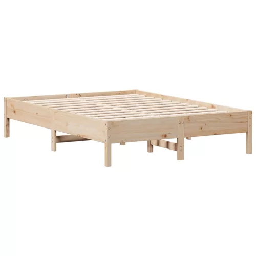  tömör fenyőfa ágy matrac nélkül 140 x 190 cm