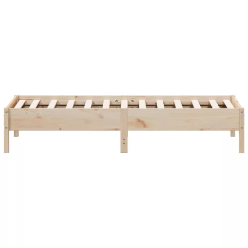  tömör fenyőfa ágy matrac nélkül 75 x 190 cm