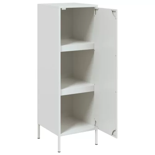  fehér acél magasszekrény 36 x 39 x 113 cm