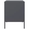  antracitszürke acél éjjeliszekrény 36 x 39 x 50,5 cm