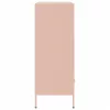  rózsaszín acél magasszekrény 68 x 39 x 101,5 cm