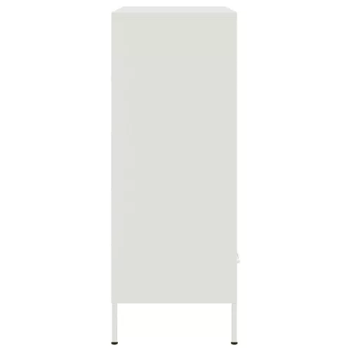  fehér acél magasszekrény 68 x 39 x 101,5 cm
