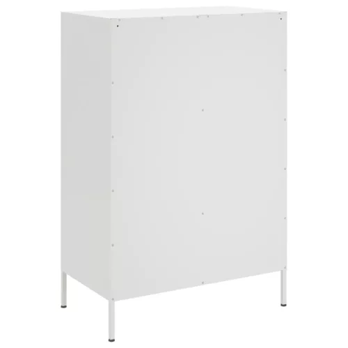  fehér acél magasszekrény 68 x 39 x 101,5 cm