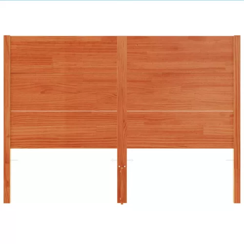  viaszbarna tömör fenyőfa fejtámla 180 cm