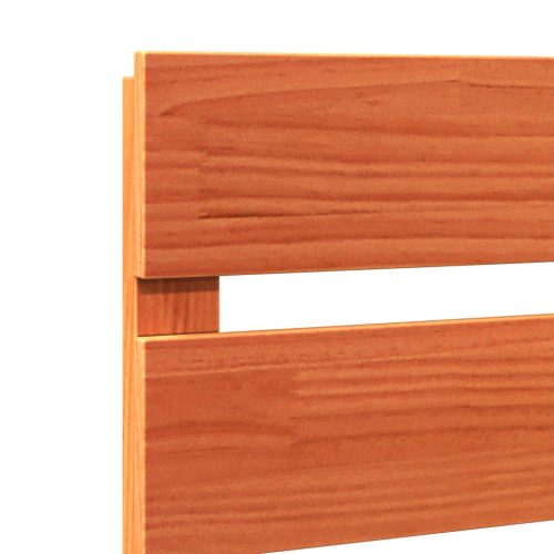  Barna, Viasszal Kezelt, 140 cm-es Tömör Fenyő Fejtámla