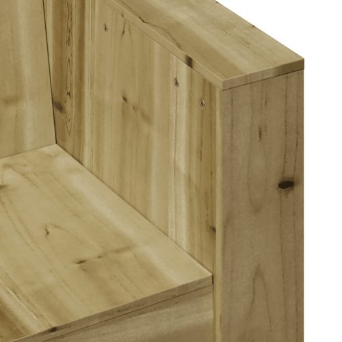  impregnált fenyőfa kerti kanapé 79 x 60 x 62 cm