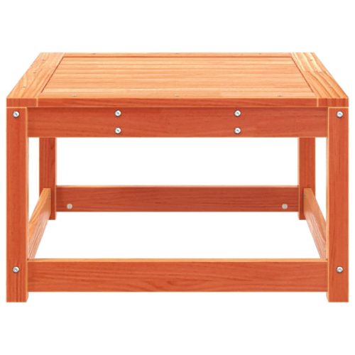  viaszbarna tömör fenyőfa kerti lábtartó