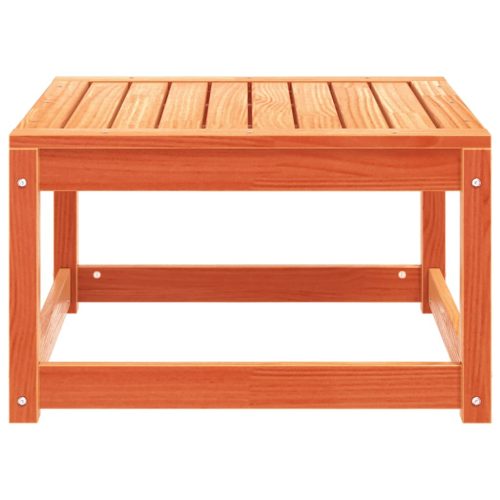  viaszbarna tömör fenyőfa kerti lábtartó