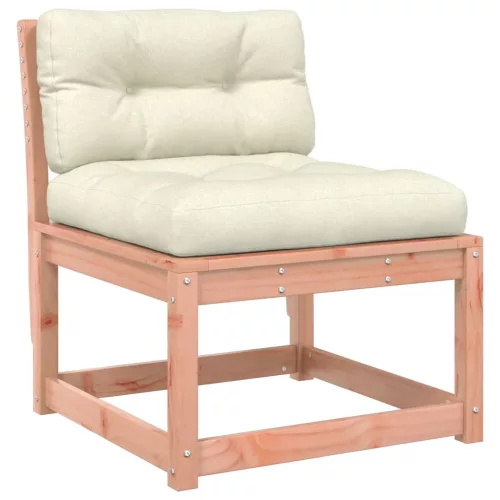  tömör duglászfenyő kerti kanapé párnával