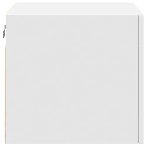  fehér szerelt fa faliszekrény 50 x 42,5 x 40 cm