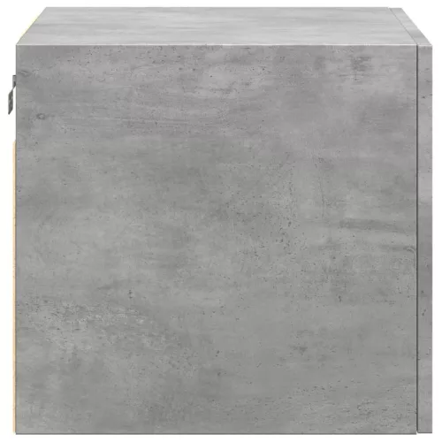  betonszürke szerelt fa faliszekrény 50 x 42,5 x 40 cm