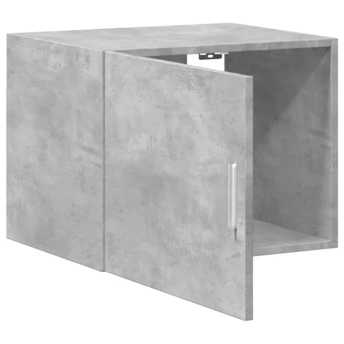  betonszürke szerelt fa faliszekrény 50 x 42,5 x 40 cm