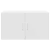  fehér szerelt fa faliszekrény 70 x 42,5 x 40 cm