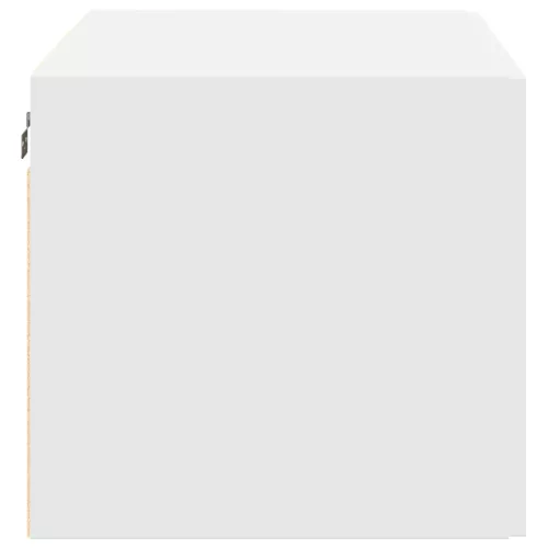  fehér szerelt fa faliszekrény 80 x 42,5 x 40 cm