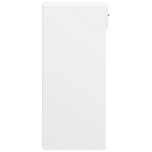  fehér szerelt fa tálalószekrény 40 x 42,5 x 93 cm