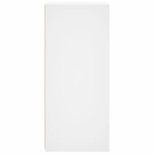  fehér szerelt fa tálalószekrény 30 x 41 x 93 cm