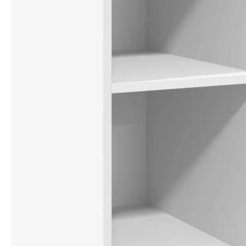  fehér szerelt fa tálalószekrény 30 x 41 x 93 cm