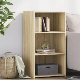    sonoma tölgy színű szerelt fa tálalószekrény 50 x 41 x 93 cm