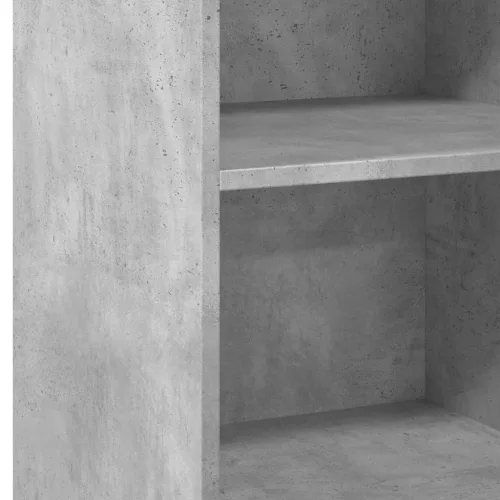  betonszürke szerelt fa tálalószekrény 50 x 41 x 93 cm
